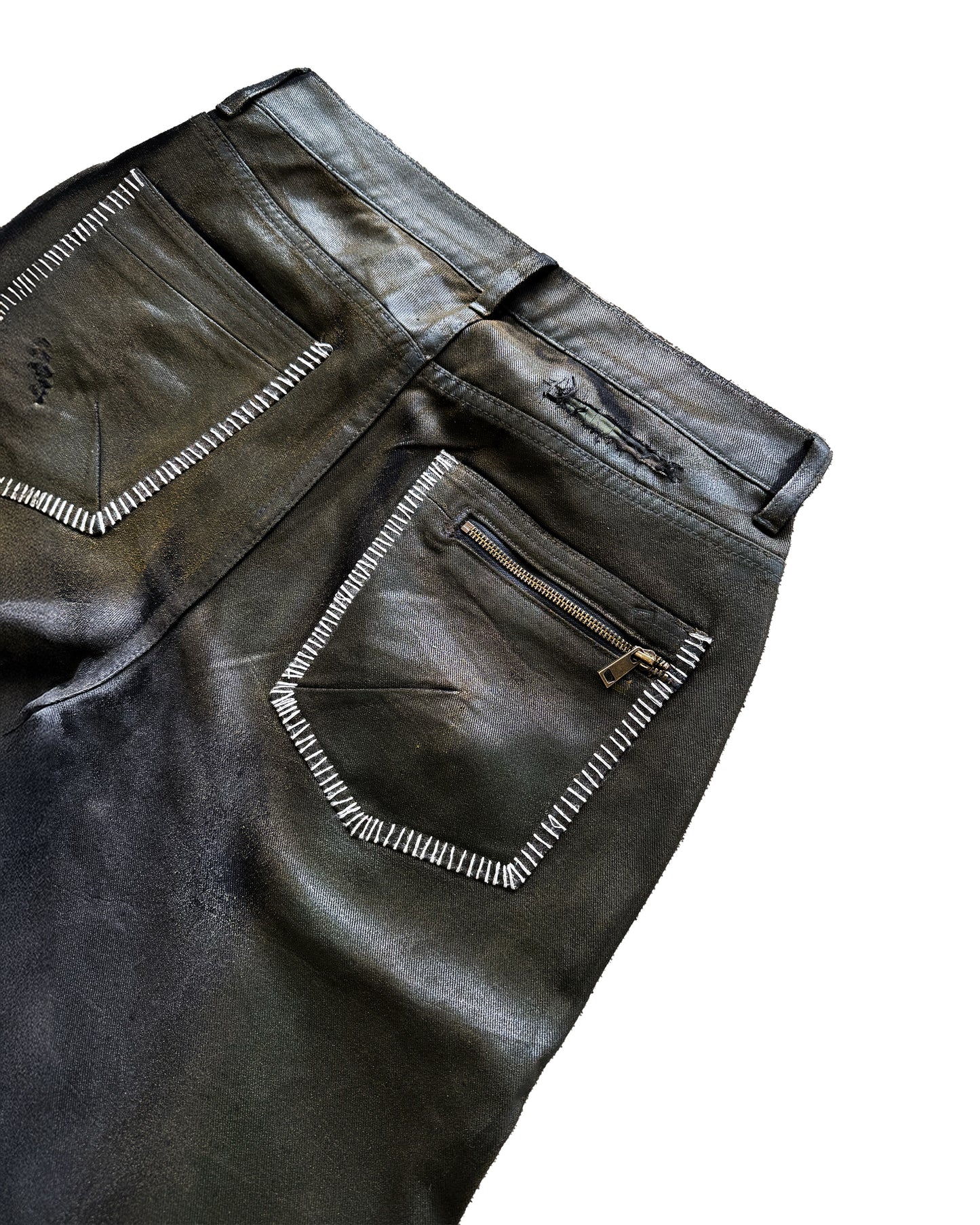 'Rustlayer' Waxed Denim