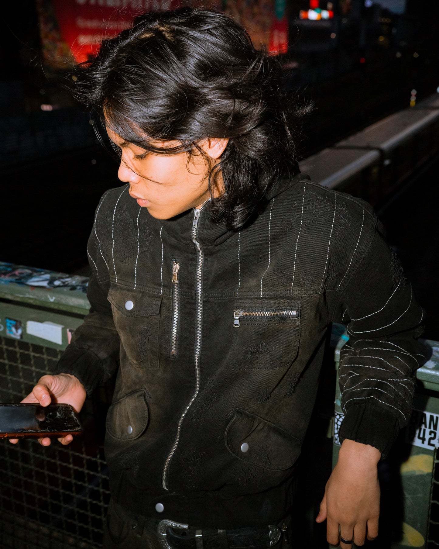 'Modular' Bomber Jacket
