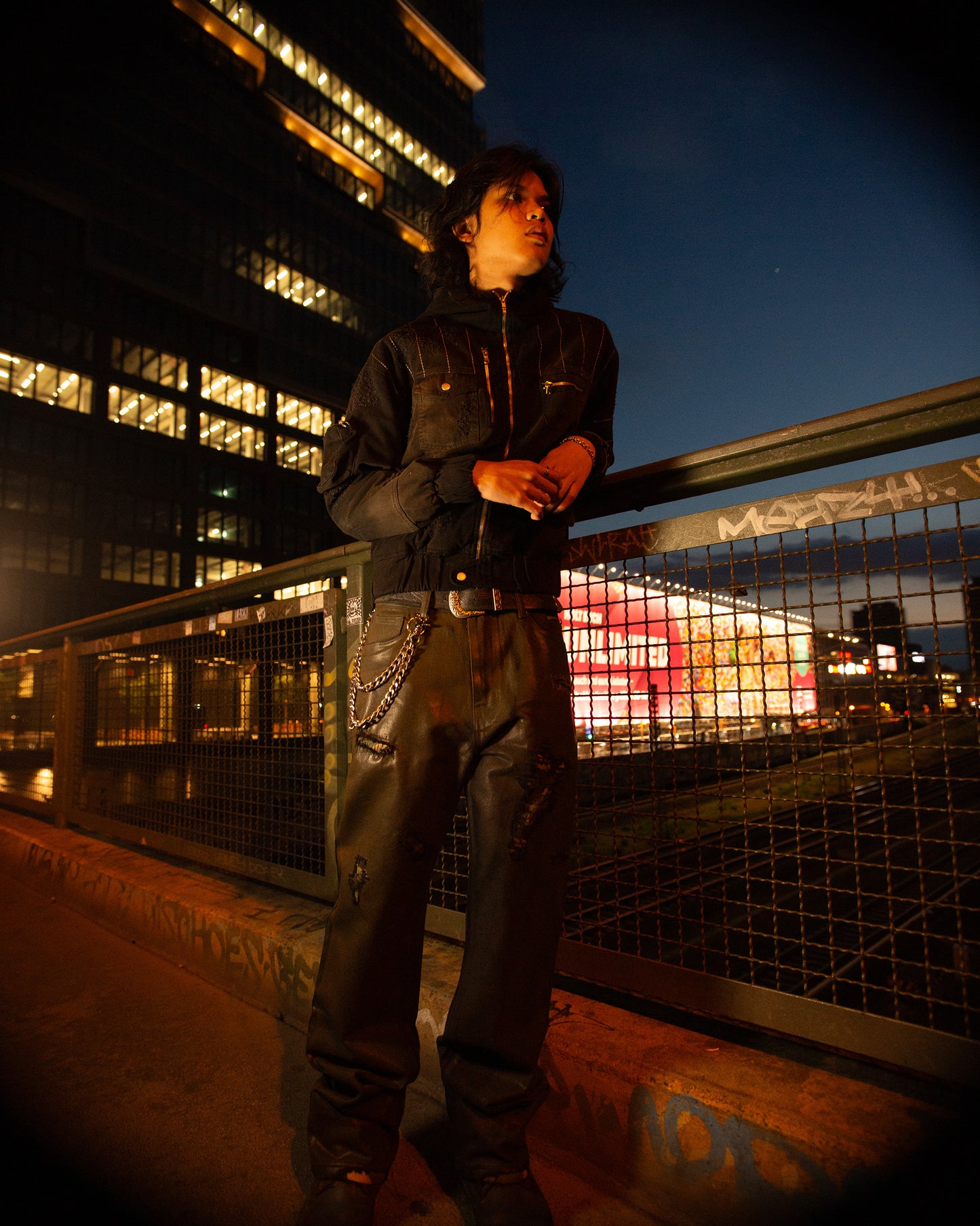'Rustlayer' Waxed Denim
