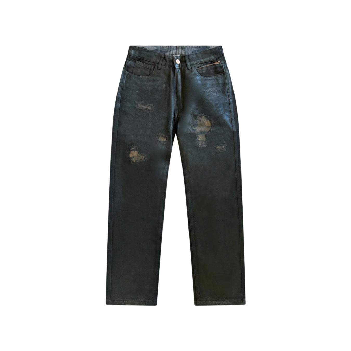 NO MASS PROD. 008GLM WAXED DENIM JEANS 【公式通販】