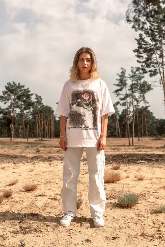 'Concrete ∞ Rose' Shirt