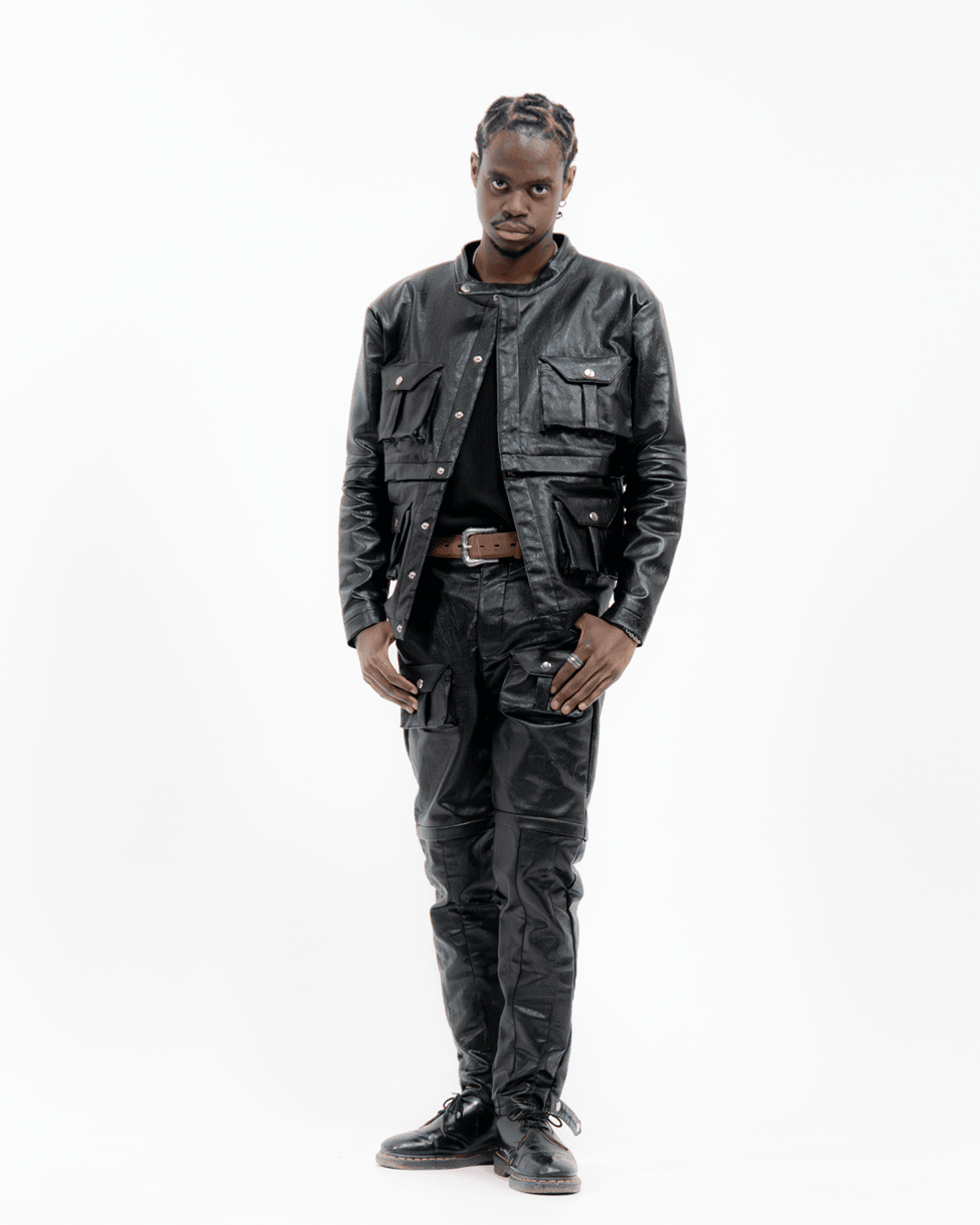 'Mooce' Leather Jacket