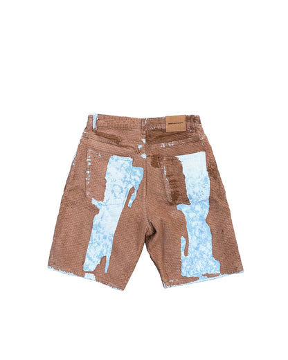 'Two Tone' Denim Jorts