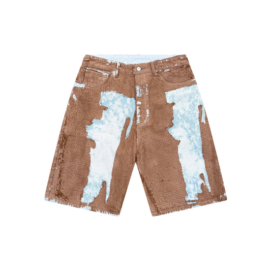 'Two Tone' Denim Jorts