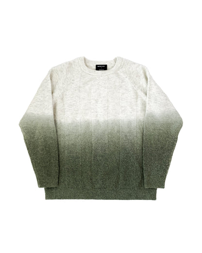 'SS 24' GRADIENT KNIT SWEATER